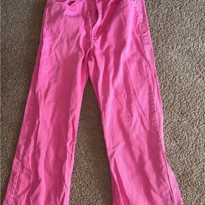 Women's Hot Pink Jeans